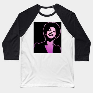 Nina Simone | Pop Art Baseball T-Shirt